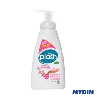 Afy Plash Foaming H/wash, 400ml, Sw/skr