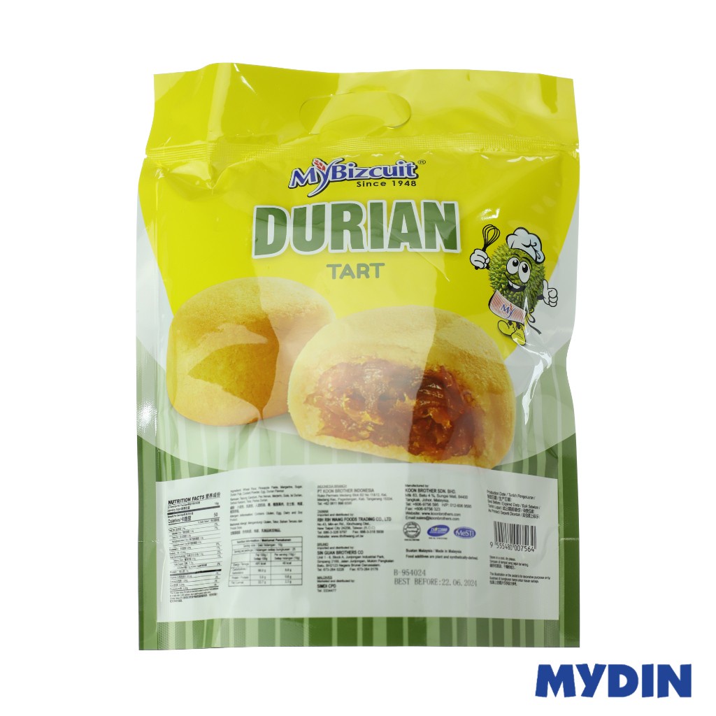 My Bizcuit Durian Tart Cookies 270g