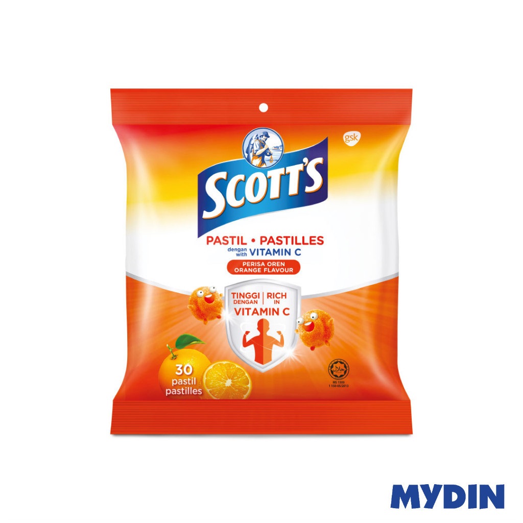 Scotts Vit C Pastille, 60g, Or