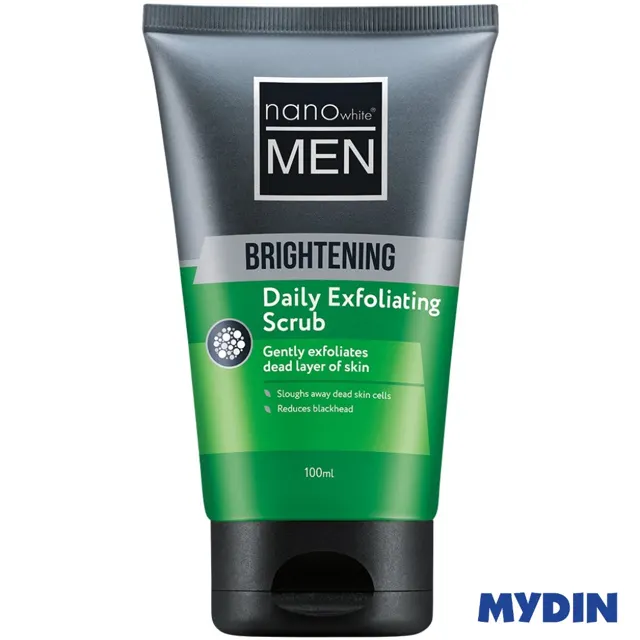 Nano Men Bright Daily Explot Scrub 100ml