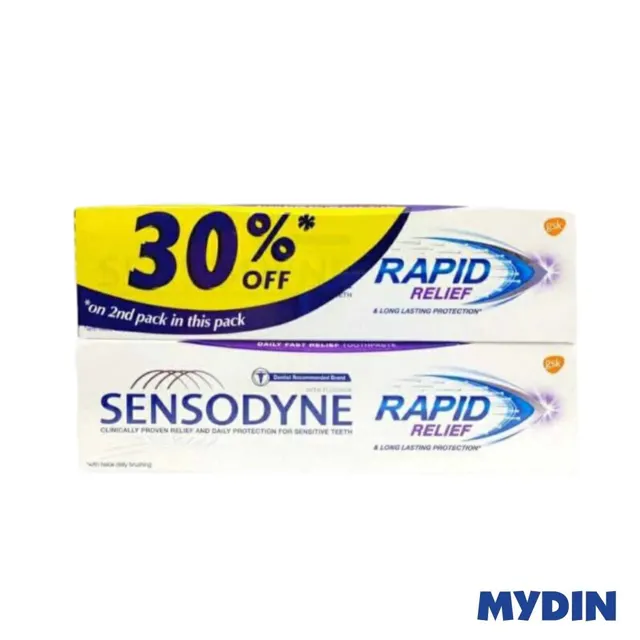 Sensodyne T/paste R/rlf 2x, 100g, Orgnl