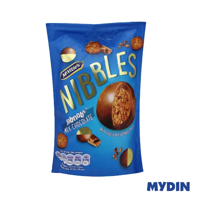 Mcvities Dgestives Nibbles M Choc 120g
