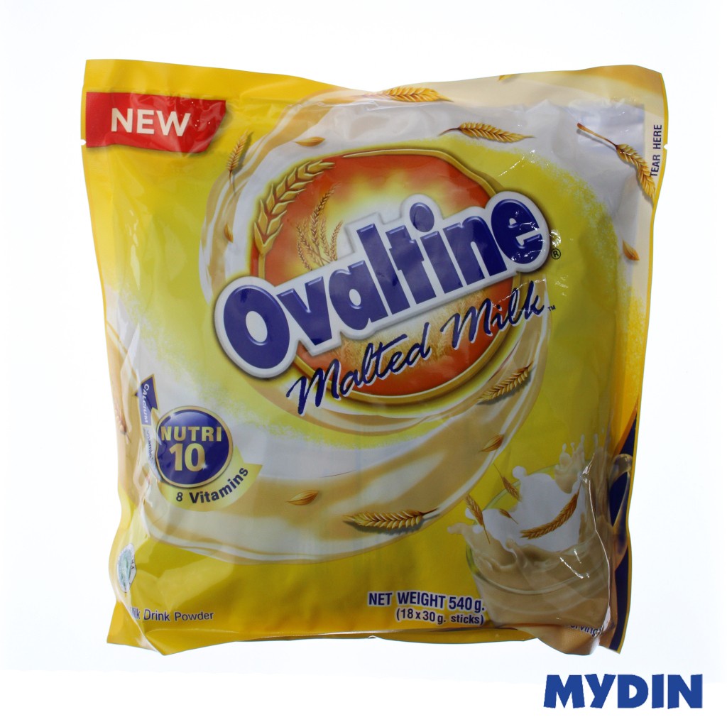 Ovaltine Malted Milk 15×30g