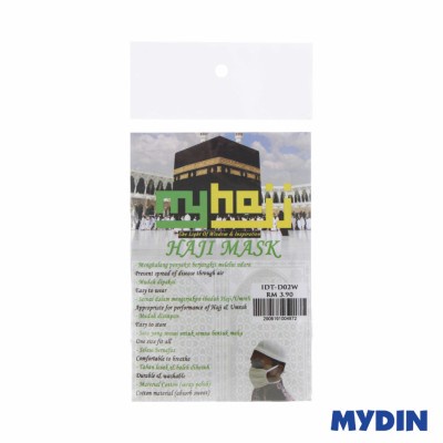 Myhajj Mask White Idtd02w