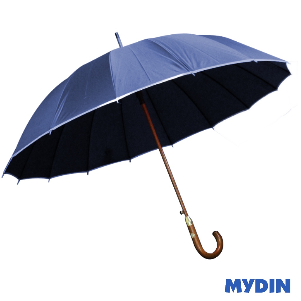 Umbrella Long Blue 25in 1219ryxcb-04