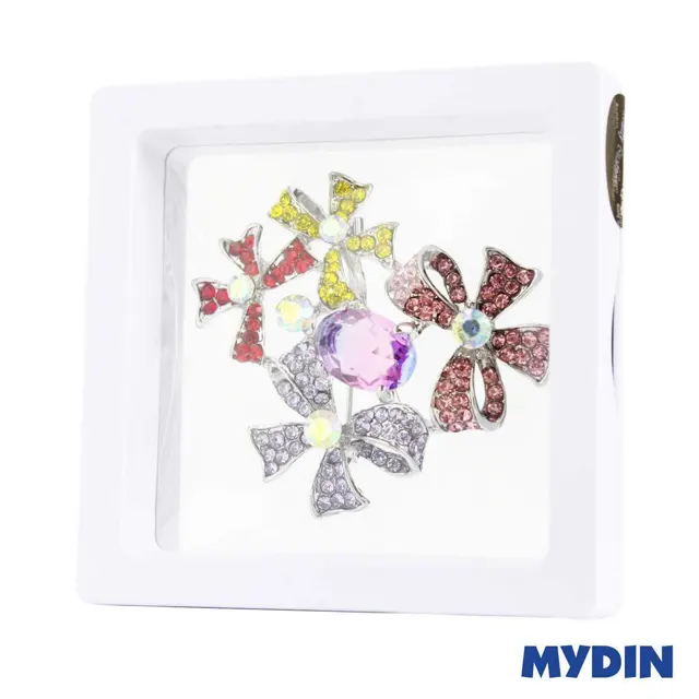 Brooch Zircon R/gd 2S Abbzhcd6d15-03