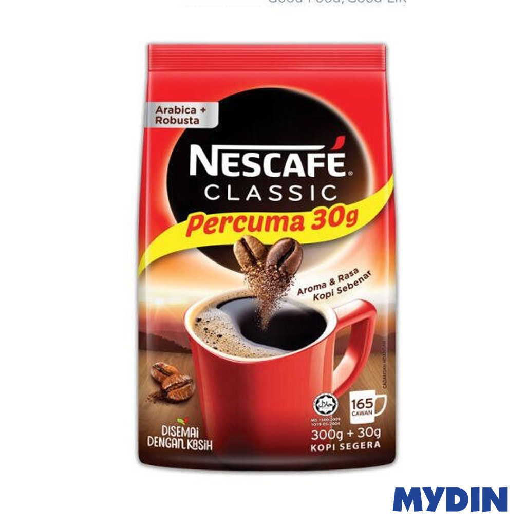 Nescafe Clsc Coffee 300g FOC 30g