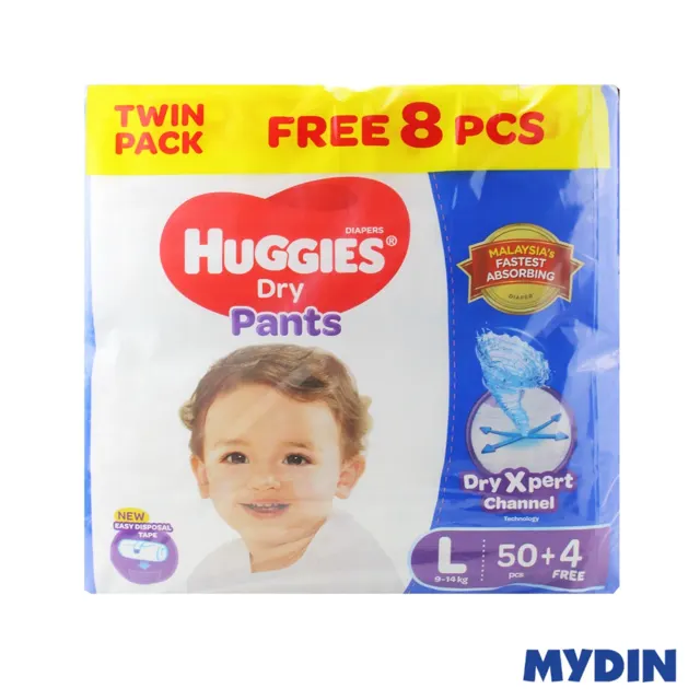 Huggies Dry Pants Super Jumbo Large 40sheets