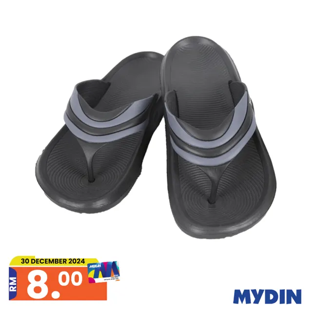 Teeper Men Slipper Blk/grey 40-45 W1sdd