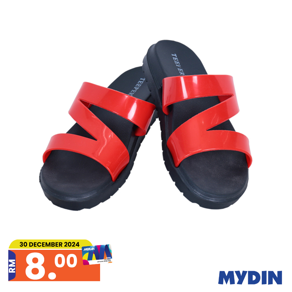 Teeper Ladies Slipper Red 36-41 Gs16hpd