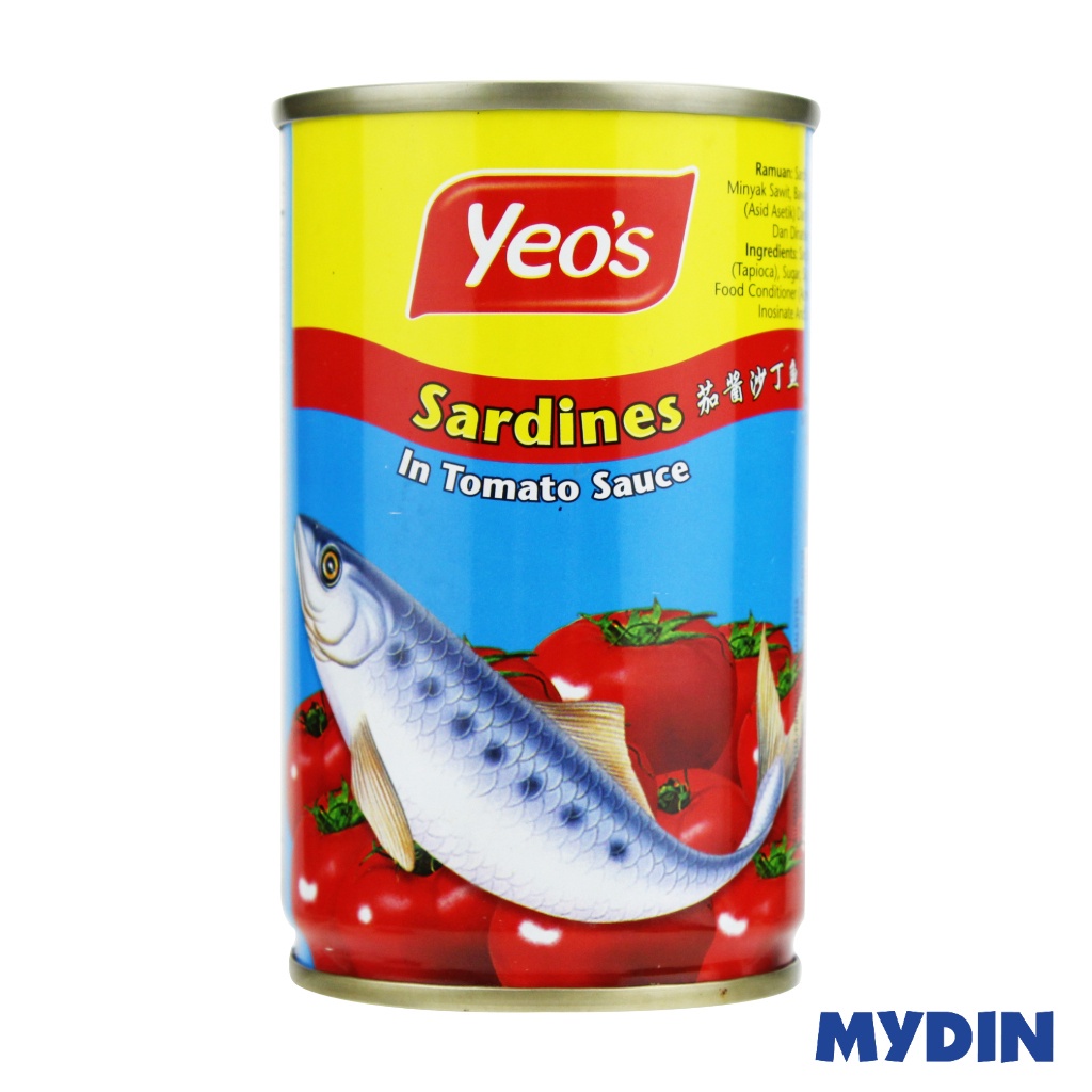 Yeos Sardin In Tmto Sce 155g