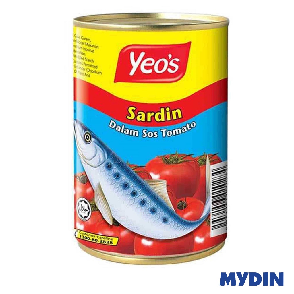 Yeos Sardin In Tmto Sce 425g
