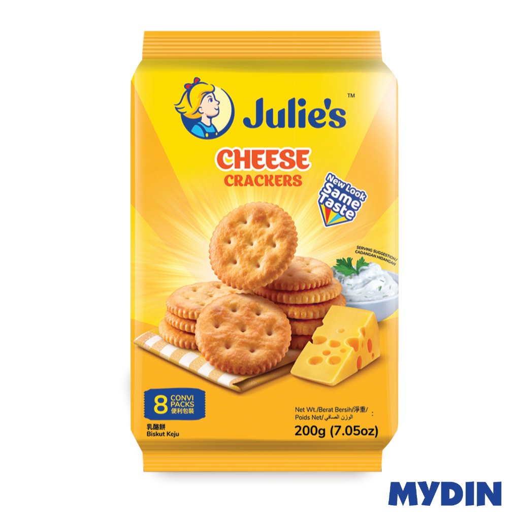 Julies Cheese Crackers 200g