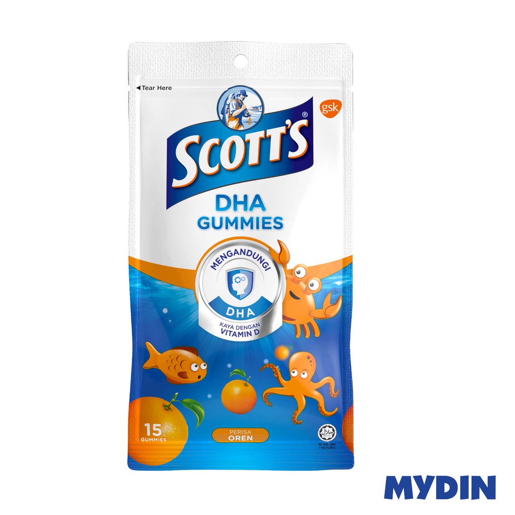 Scotts Dha Gummies Zp 15S Or Promo Pck