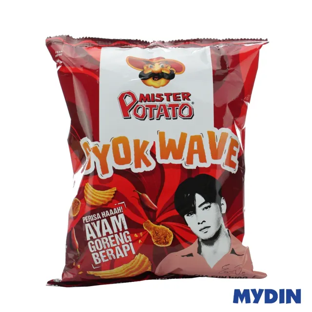Mister Potato Syok Wave Fried Chic 55g