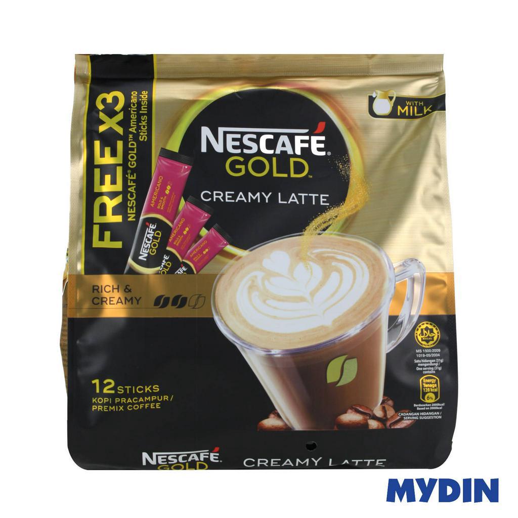Nescafe Gold Crmy Latte 15×31g FOC 3S
