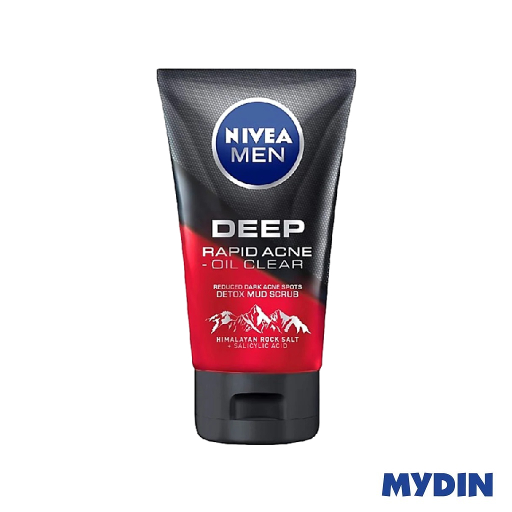 Nivea Men Deep Rapd Scrub 100g