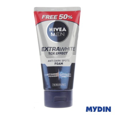 Nivea Men Extra Bright F/foam 150g