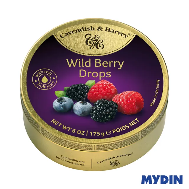 C&h Fruits Drops, 175g, W/brry