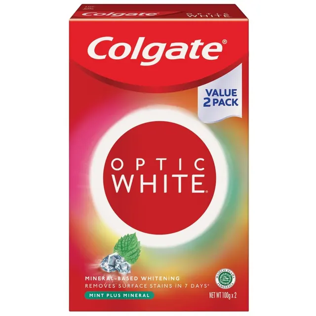 Colgate Tpaste Optic White, 100g, P/mnrl