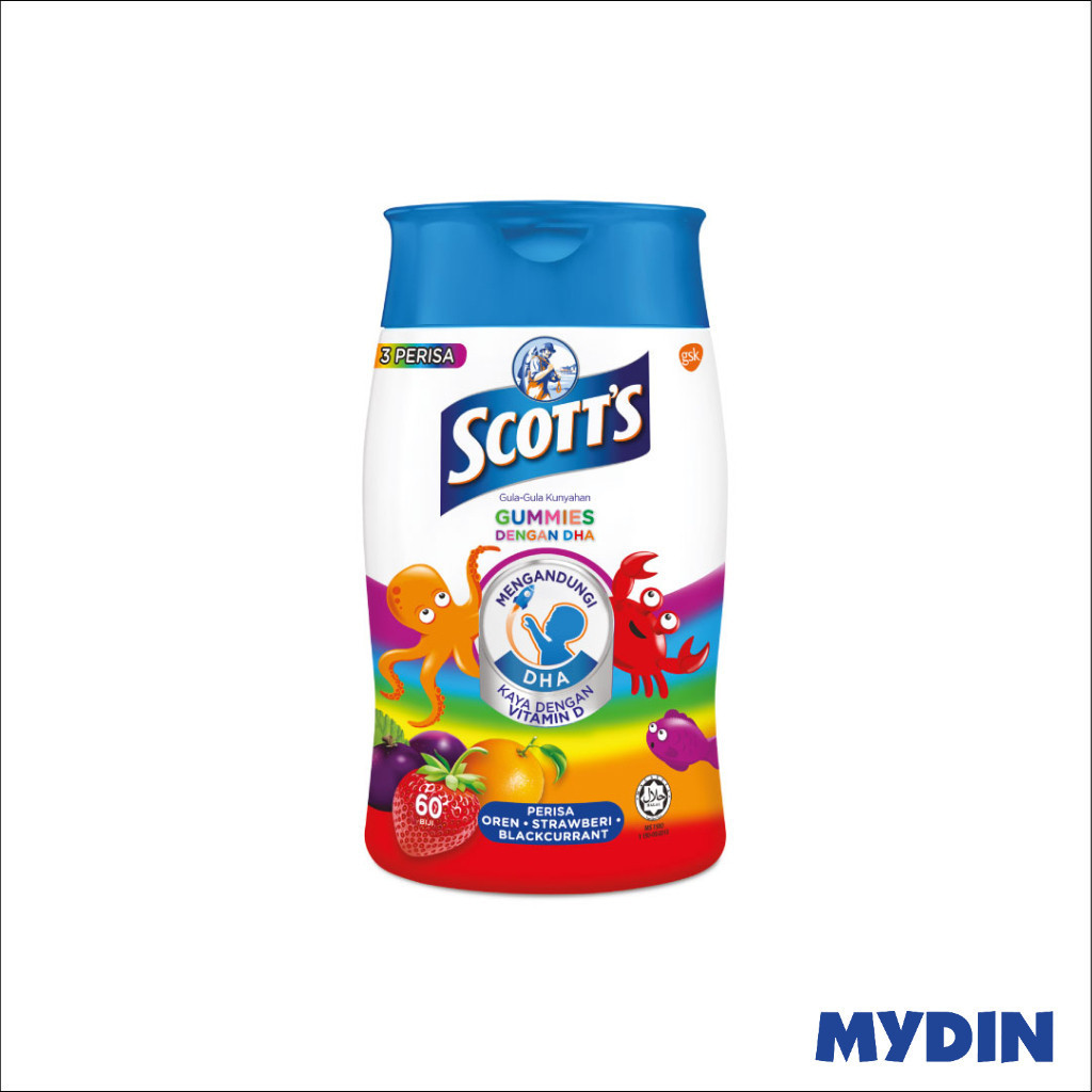 Scotts Dha Gummy Mixed 60S