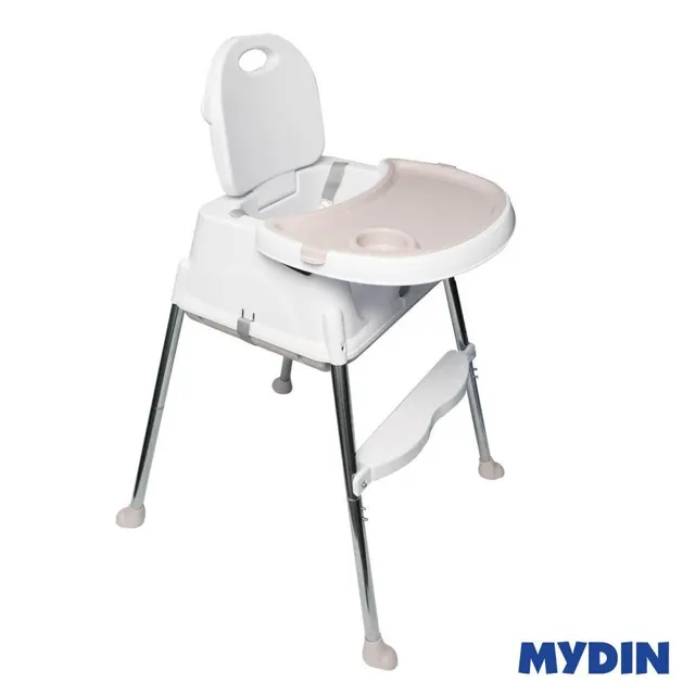 Mybb Baby H/chair 2in1 Wht 0820yw-He01c