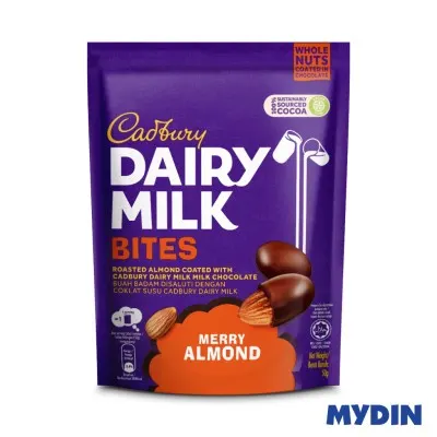 Cadbury Dairy Milk Bites, 50g, Almnd