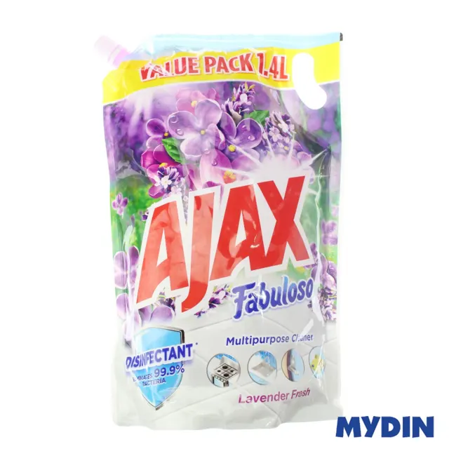 Ajax Floor Cleaner Ref, 1.4L, Lvnd