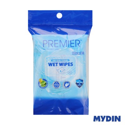 Premier Antibacterial Wipe 8×6