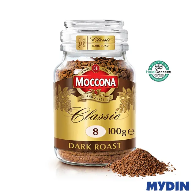Moccona Classic 8 Dark Roast 100g