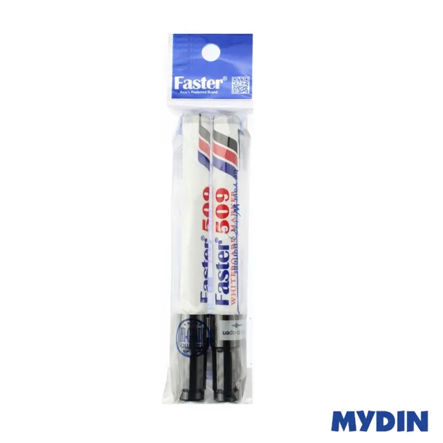 Faster Mkr Wht Brd Mf509, 2S, Black