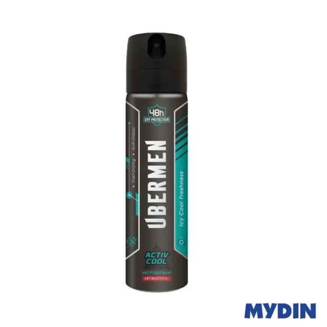 Uber Men Deo Spray 48h, 150ml, Ac/cl