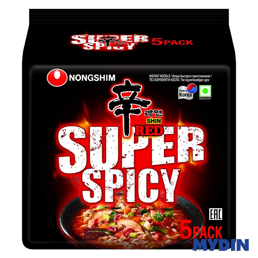 Ns Shin Super Spicy Ramyum 5×120g