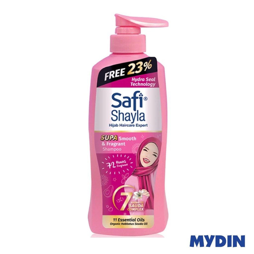 Safi Shayla Hijab Shmp, 625g, Sp/smth