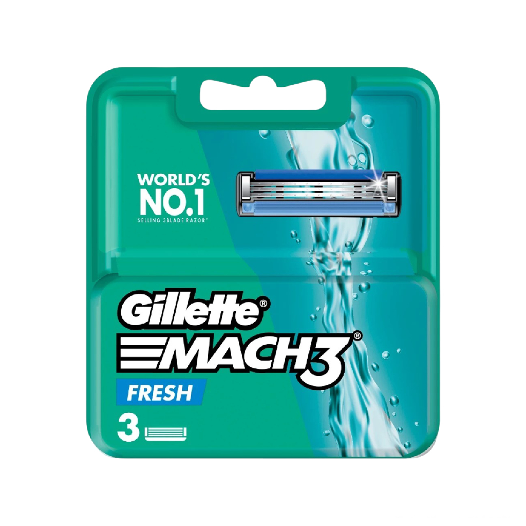 Gillette Mach3 Blade Catridge Refill 3S