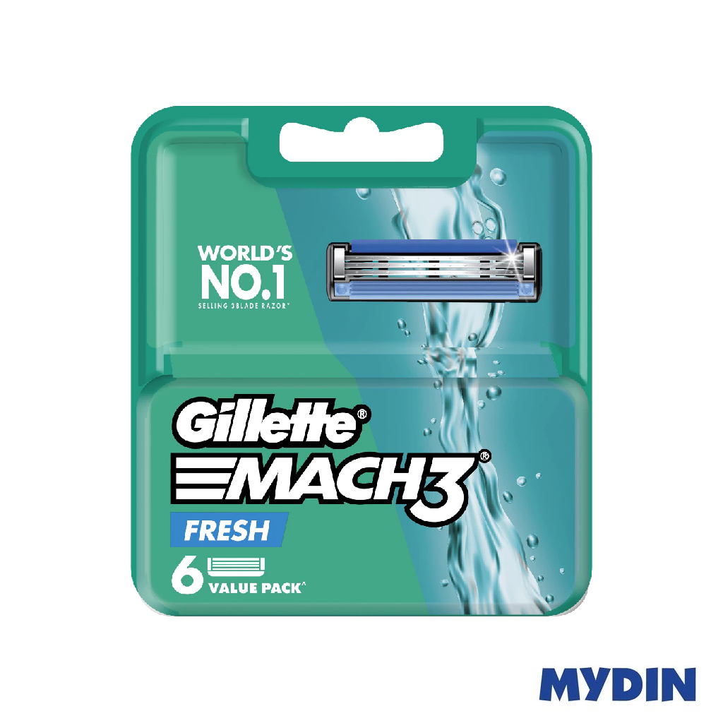 Gillette Mach3 Blade Catridge Refill 6S