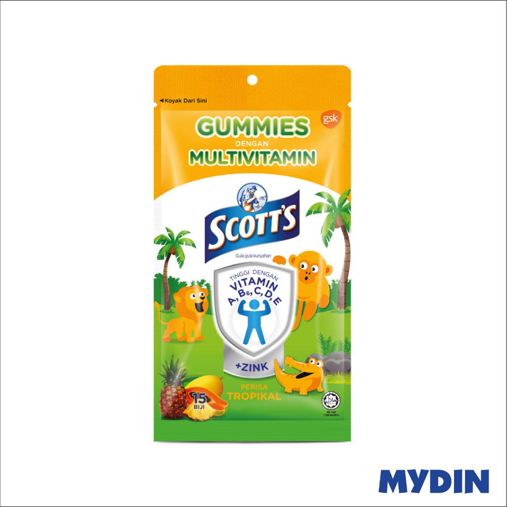 Scotts Multivit Gummies, 15S, Trpcl