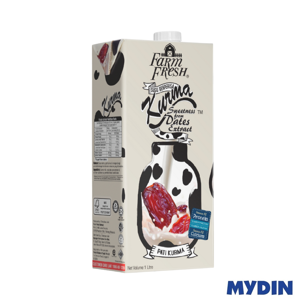 Farm Fresh UHT, 1L, Kurma