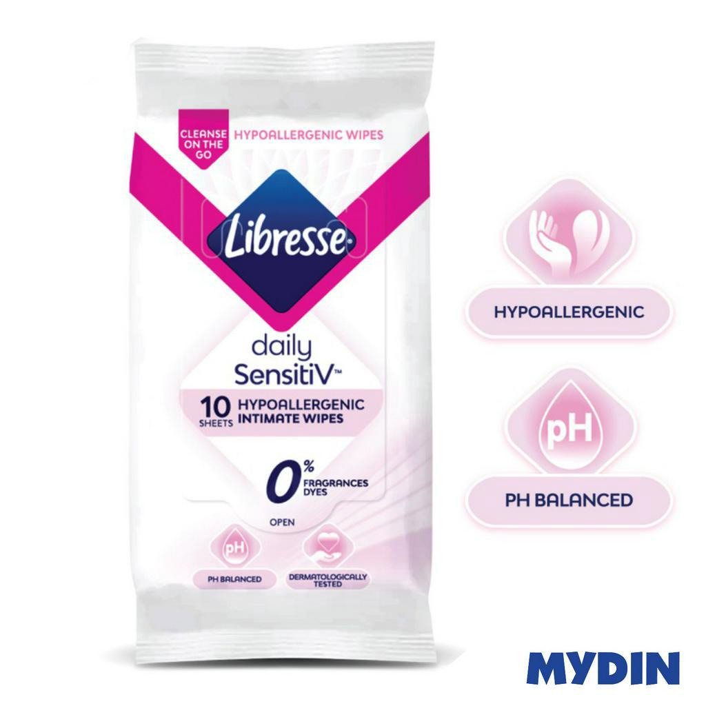 Libresse Sv Intimate Wipes 10S
