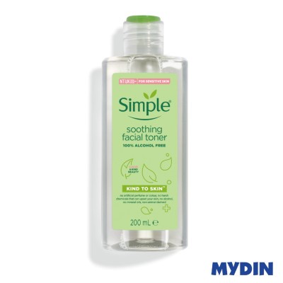 Simple Kind To Skin Soothg F/toner 200ml