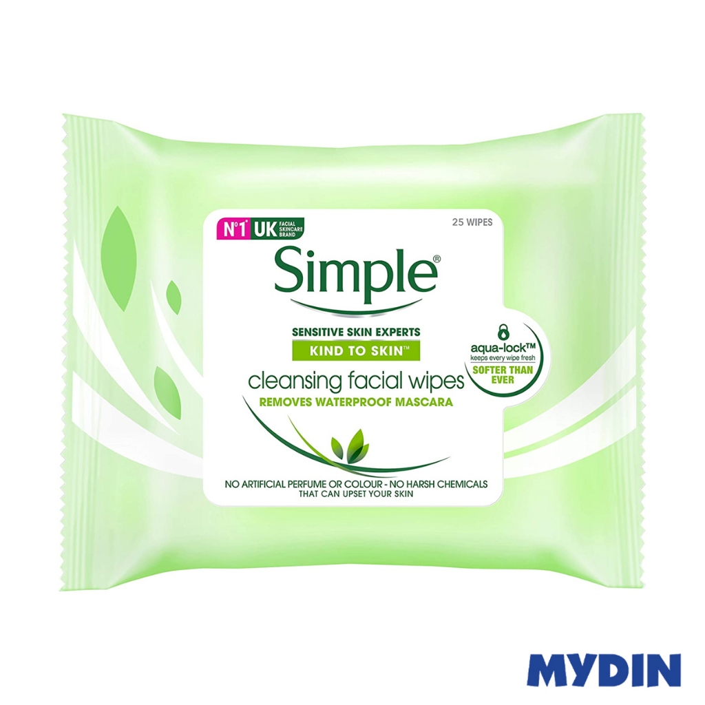 Simple Kind To Skin Clnsg F/wipes 25PCS