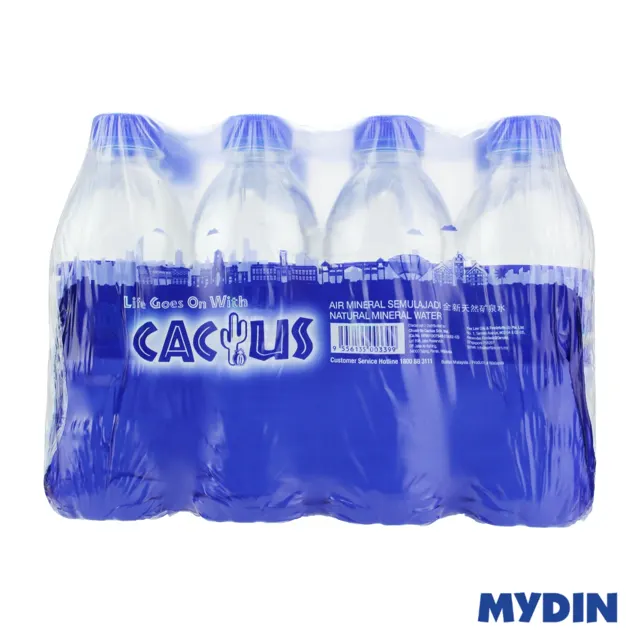Cactus Mineral Water 12×350ml