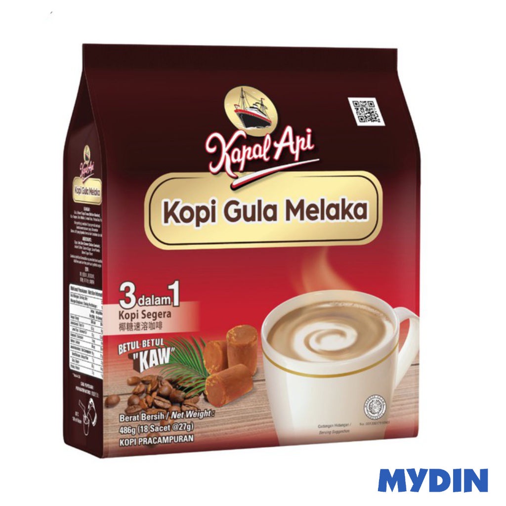 Kapal Api Coffee Gula Melaka 18×22g