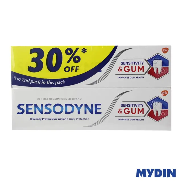 Sensodyne Tp Sensitive Gum 100gx2