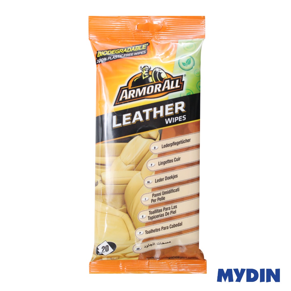 Armor All Leather Flow Wipes 20S