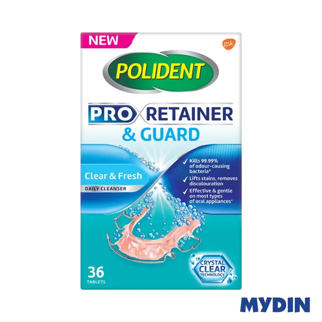Polident Proretainer Cleanser 36S