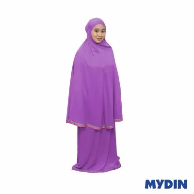 Telekung Lycra Piping Vrchd28