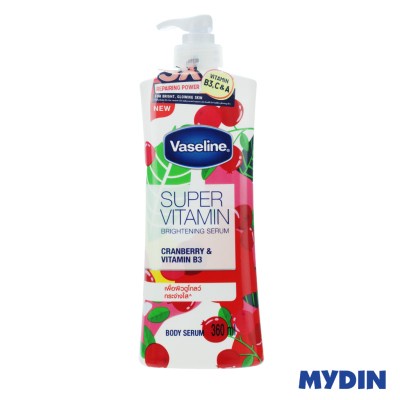Vaseline B/lot, 320ml, S/fd Crnbry