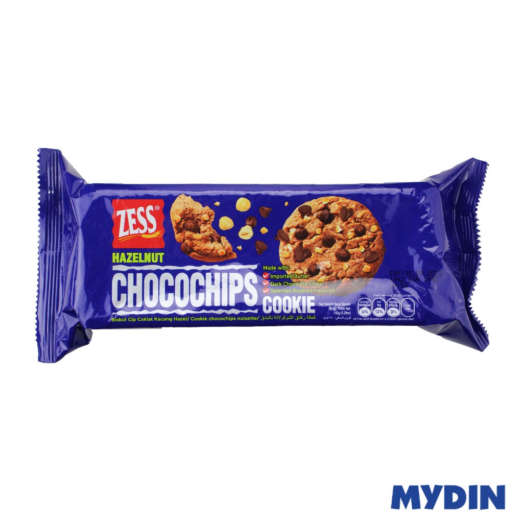 Zess Chocochip, 150g, Hzlnt