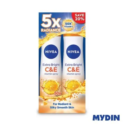 Nivea D/spry E/brht Vit Save, C&e, 150ml